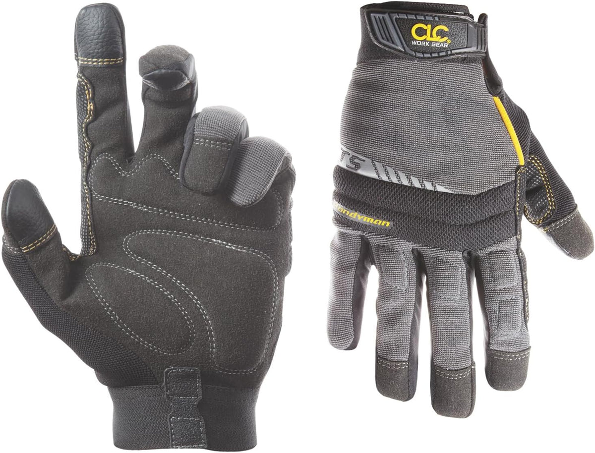 CLC Custom Leathercraft 125 Handyman Flex Grip Work Gloves