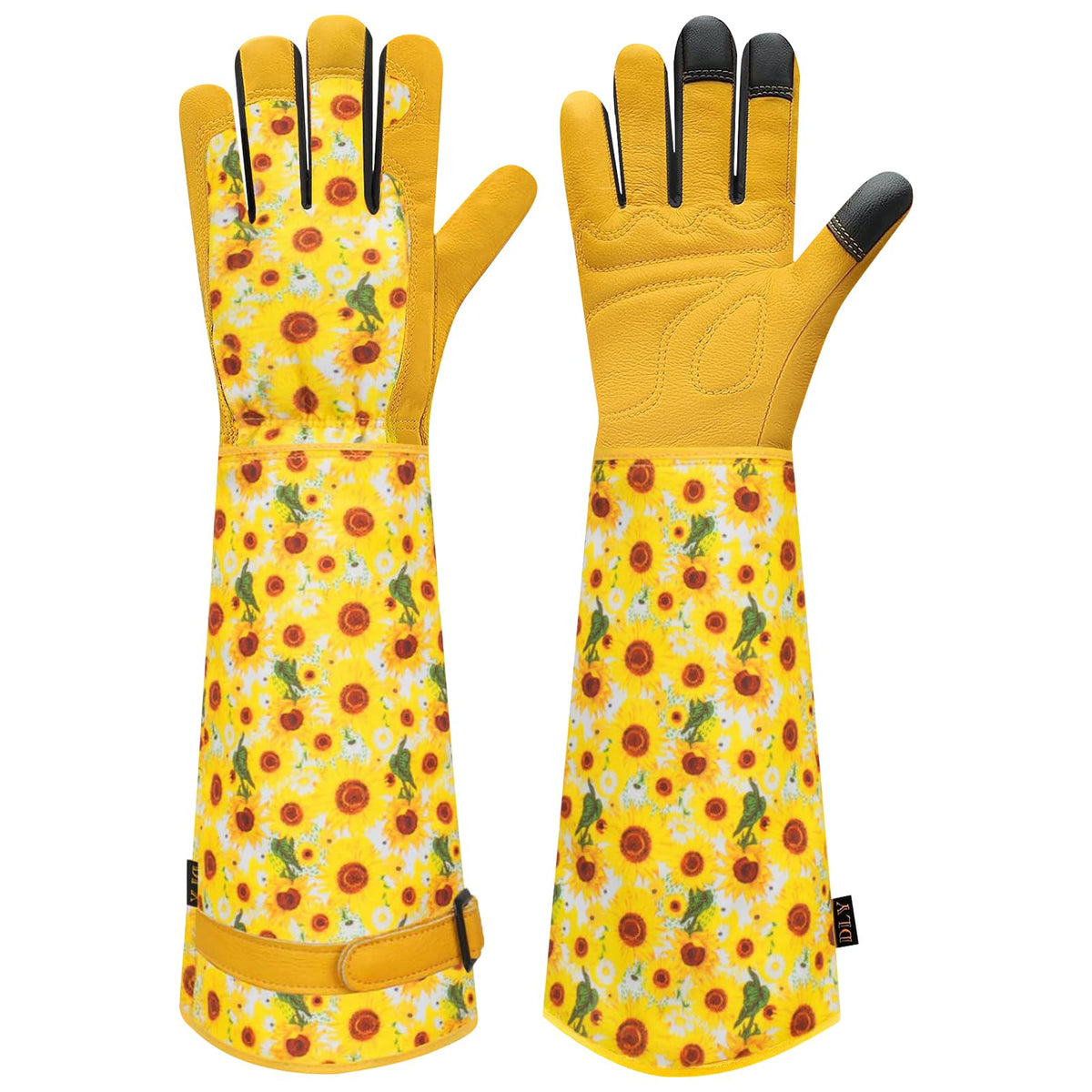DLY Garden Gloves for Women,Gardening Gloves,Gardening Gift for Lady,Blue,M