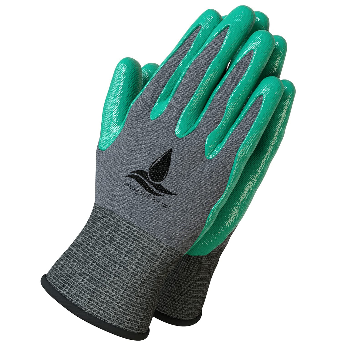 Garden Gloves Women and Men 2 pairs, Super Grippy Texture for Gardening and Work Activities - S,M,L Sizes (Medium)