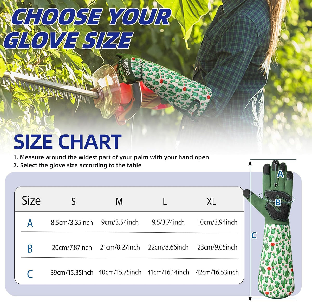 Schwer Gardening Gloves for Women, Reinforced Fingertips & Palm, L010, M