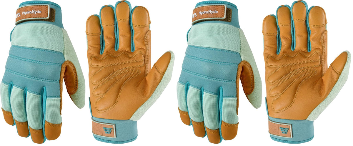 Wells Lamont Women's HydraHyde Leather Hybrid Gloves