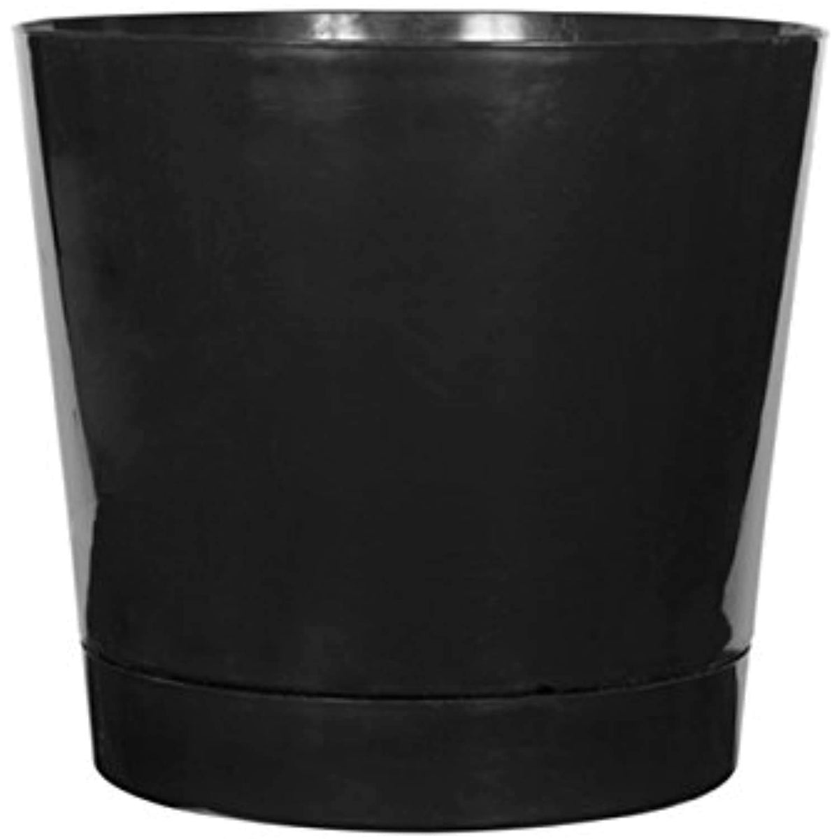 Novelty Majestic Full Depth Round Cylinder Pot, Glossy White, 8-Inch (10082)