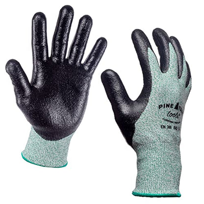 Cut Resistant Gloves Level 5 | Anti Cut Grip Gardening Glove, Electrical Kitchen Work Gloves Men & Women