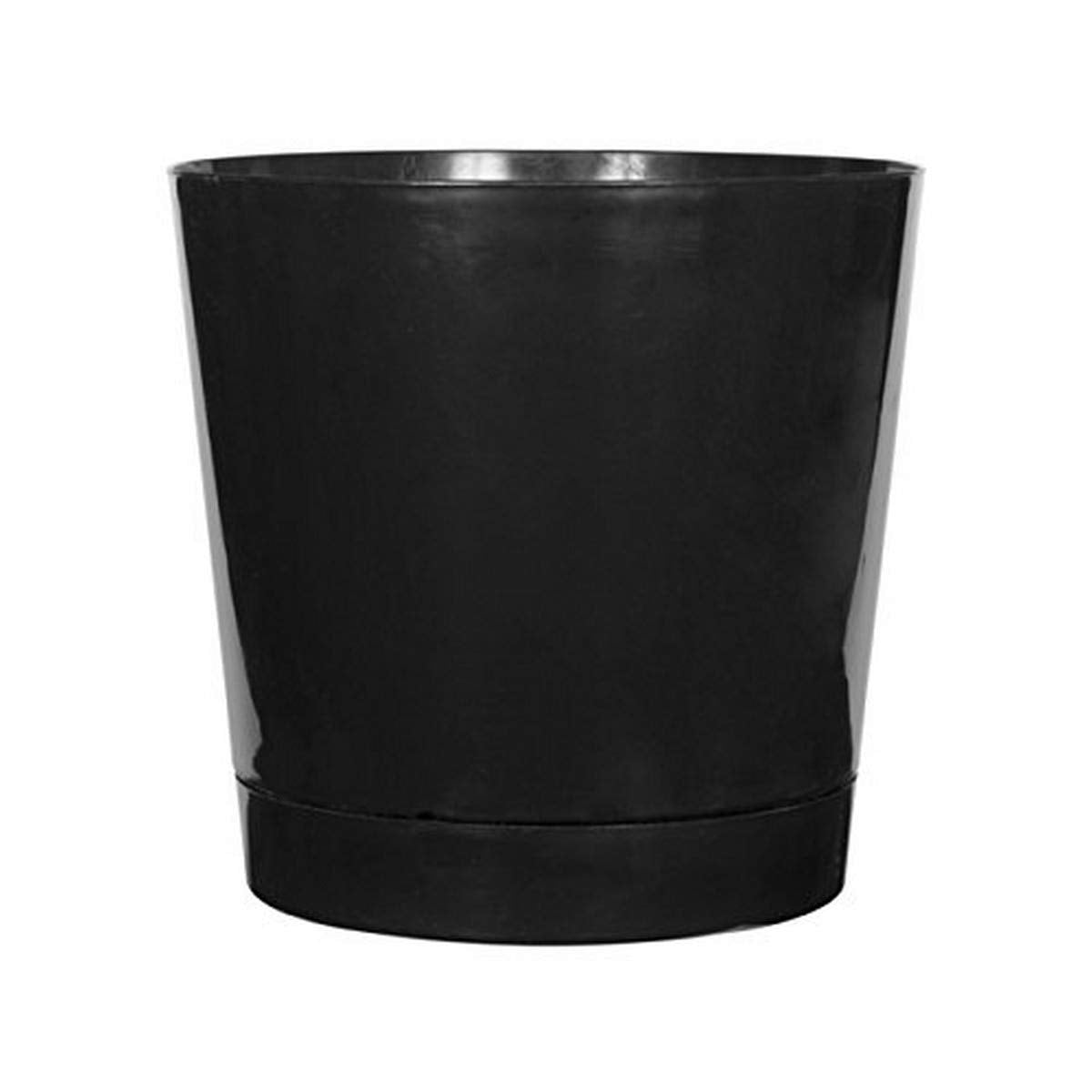 Novelty Majestic Full Depth Round Cylinder Pot, Glossy White, 8-Inch (10082)