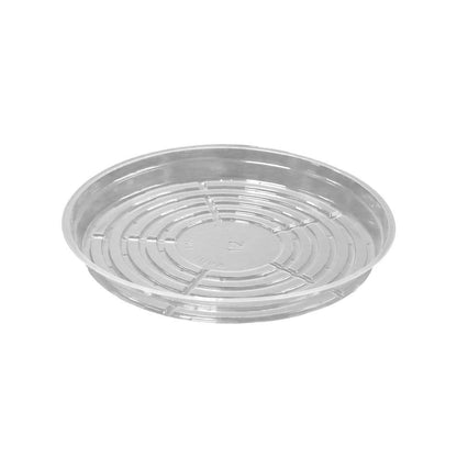 TRUEDAYS 20 Pack Plant Saucers (6 inch / 8inch / 10inch / 12inch) Clear Plant Saucers Flower Pot Tray Excellent for Indoor & Outdoor Plants