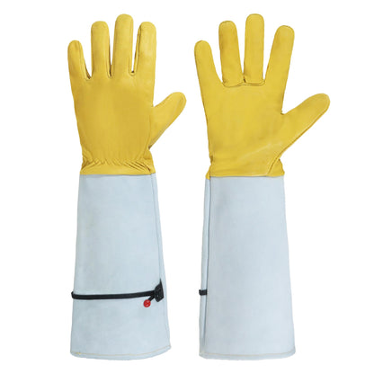 HANDLANDY Rose Pruning Gloves for Men Women, Thorn Proof Gardening Gloves