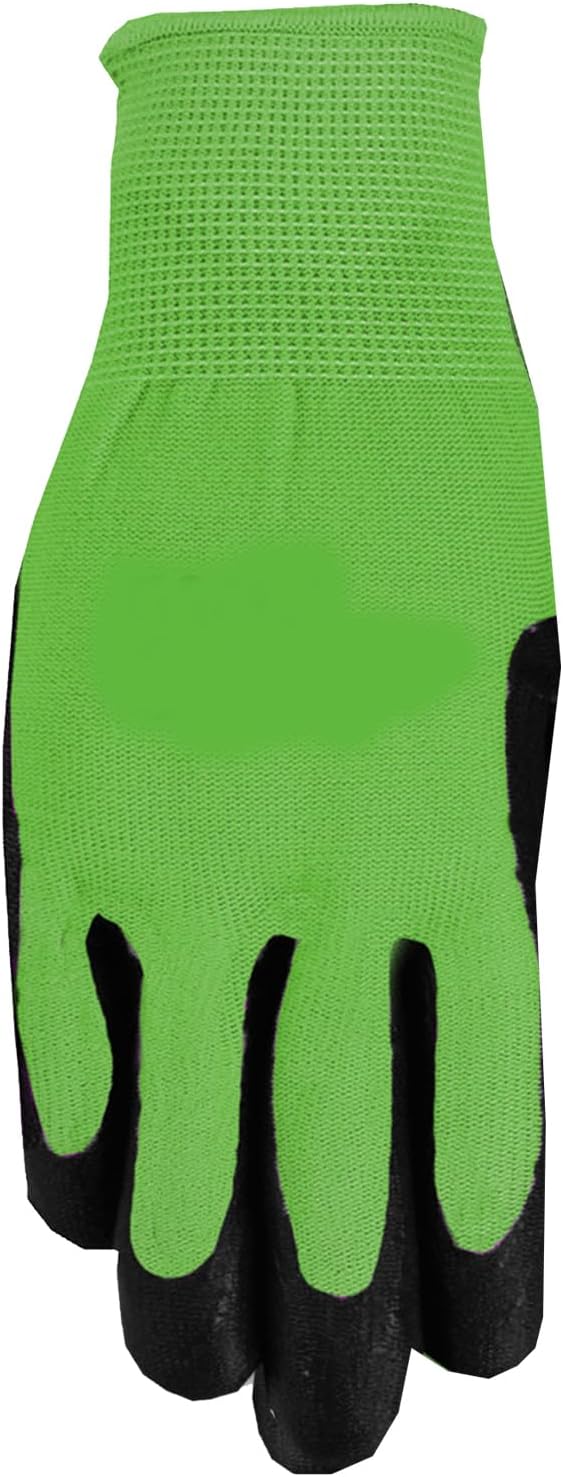 MidWest Gloves & Gear 93P03-SM-AZ-6 Max Grip Packs, 3 Pair, Ladies Green