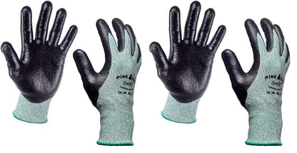 Cut Resistant Gloves Level 5 | Anti Cut Grip Gardening Glove, Electrical Kitchen Work Gloves Men & Women
