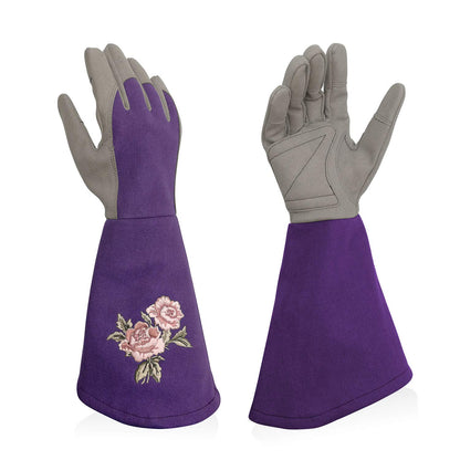 Rose Pruning Gloves with Forearm Protection, Thorn Resistant