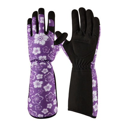 COOLJOB Thorn Proof Rose Pruning Garden Gloves for Men, Long Sleeve Large