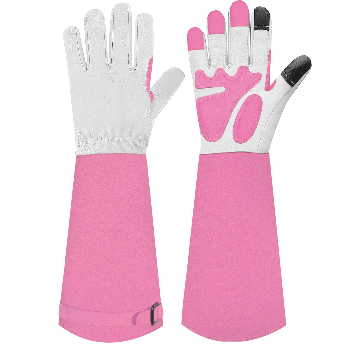 Gardening Gloves for Women Men, Long Thorn Proof Rose Pruning Glove