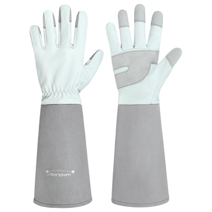 HANDLANDY Rose Pruning Gloves for Men Women, Thorn Proof Gardening Gloves