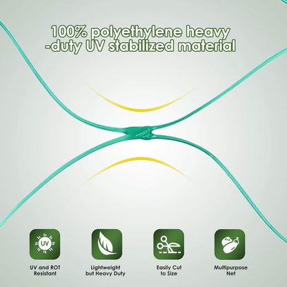 Ruolan Bird Netting for Garden Protect Vegetable Plants and Fruit Trees13X20Ft,Plastic Trellis Netting for Birds, Deer,Squirrels and Other Animals