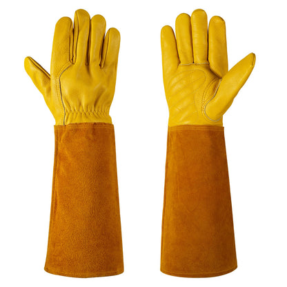 Acdyion Long Thorn Proof Gardening Gloves for Men & Women, Rose Pruning