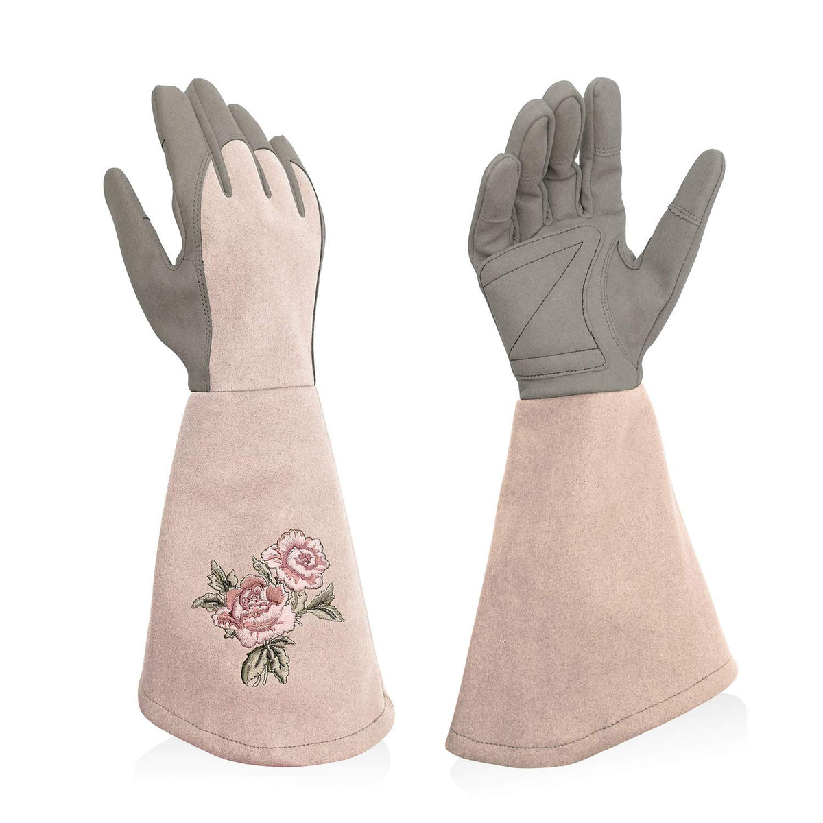 Rose Pruning Gloves with Forearm Protection, Thorn Resistant