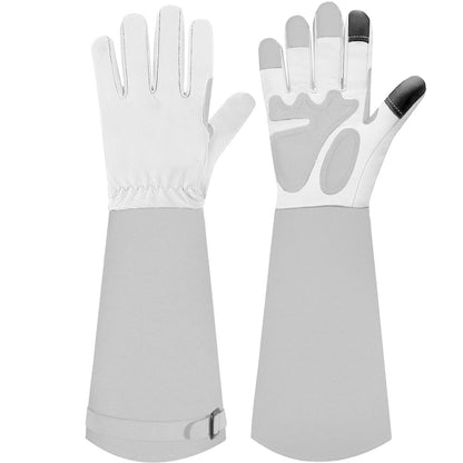 Gardening Gloves for Women Men, Long Thorn Proof Rose Pruning Glove