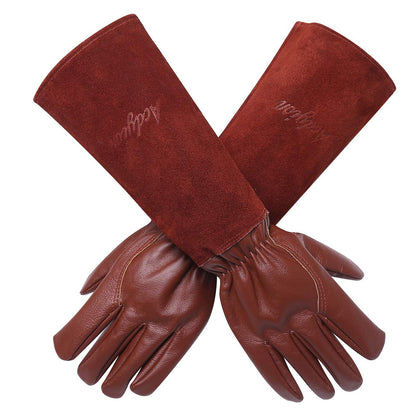 Acdyion Long Thorn Proof Gardening Gloves for Men & Women, Rose Pruning
