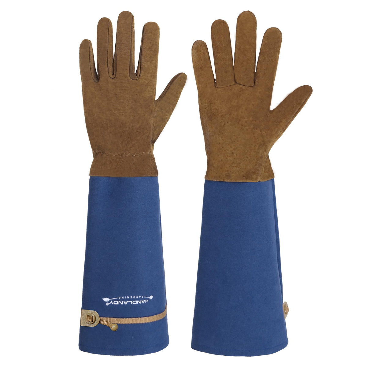 HANDLANDY Rose Pruning Gloves for Men Women, Thorn Proof Gardening Gloves