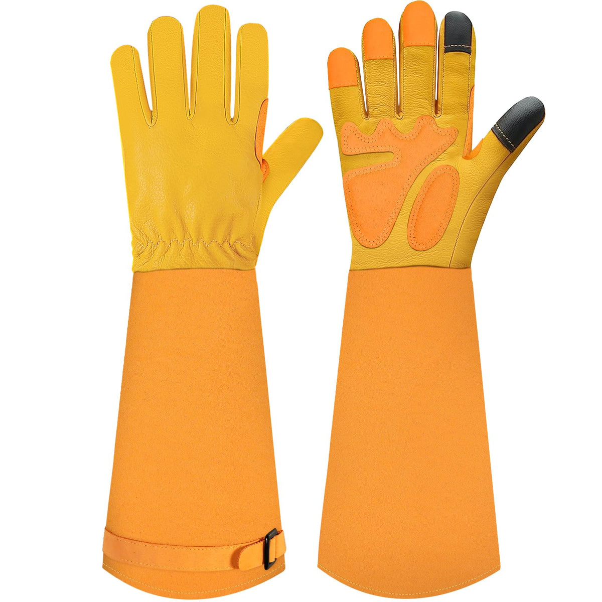 Gardening Gloves for Women Men, Long Thorn Proof Rose Pruning Glove