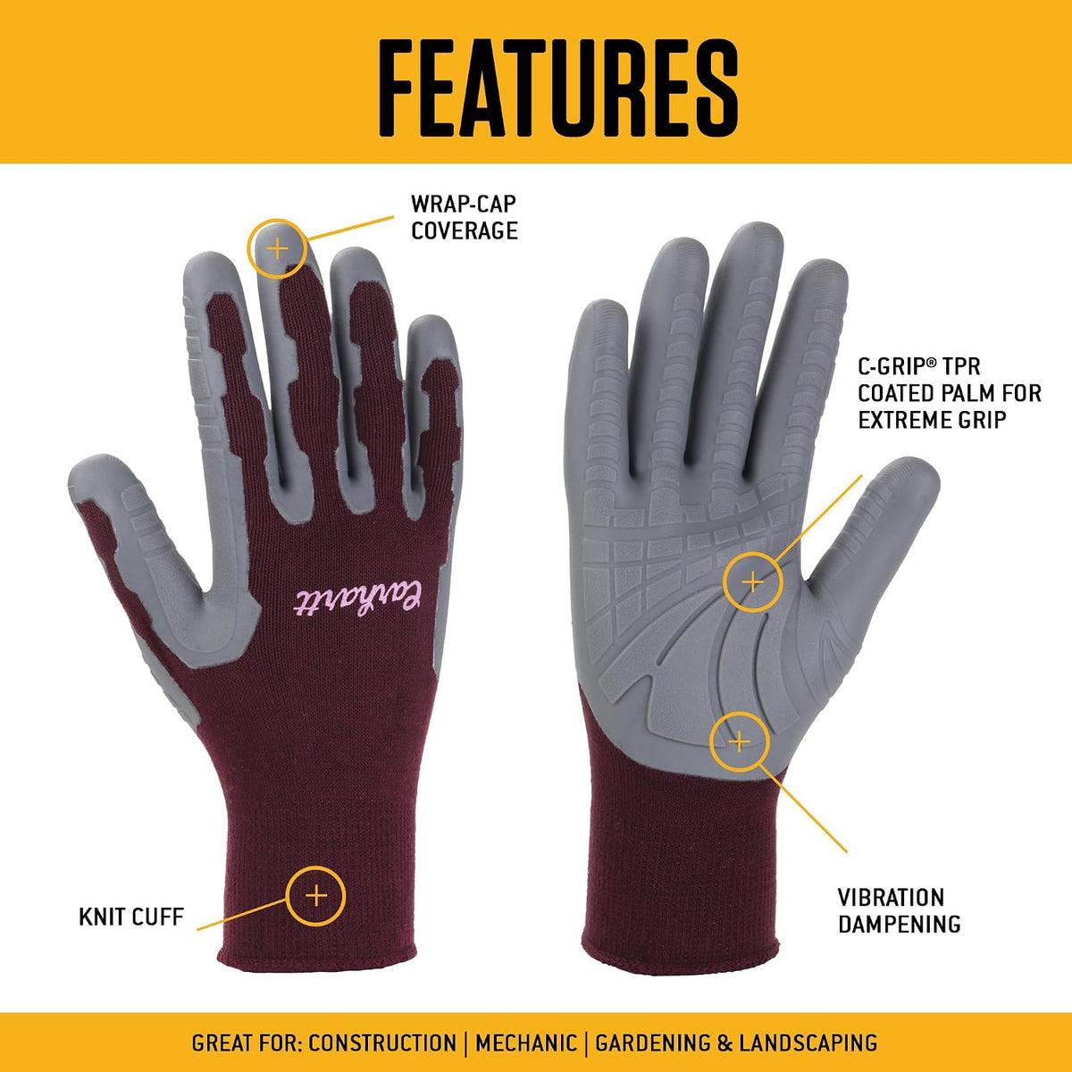 Carhartt Women's C-grip Glove