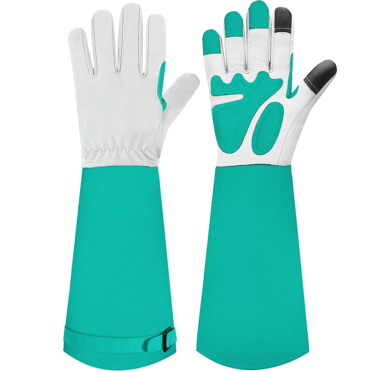 Gardening Gloves for Women Men, Long Thorn Proof Rose Pruning Glove