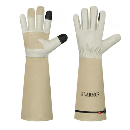 Gardening Gloves for Women Men, Long Thorn Proof Rose Pruning Glove