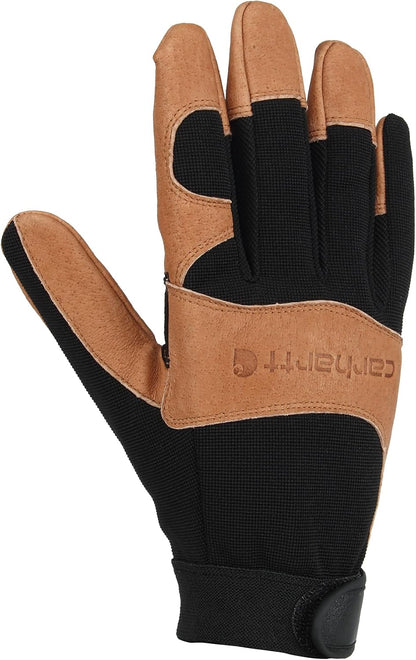 Carhartt Men's High Dexterity Reinforced Secure Cuff Glove