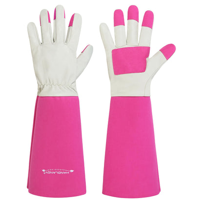 HANDLANDY Rose Pruning Gloves for Men Women, Thorn Proof Gardening Gloves