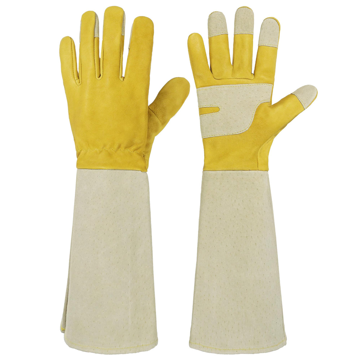 HANDLANDY Rose Pruning Gloves for Men Women, Thorn Proof Gardening Gloves