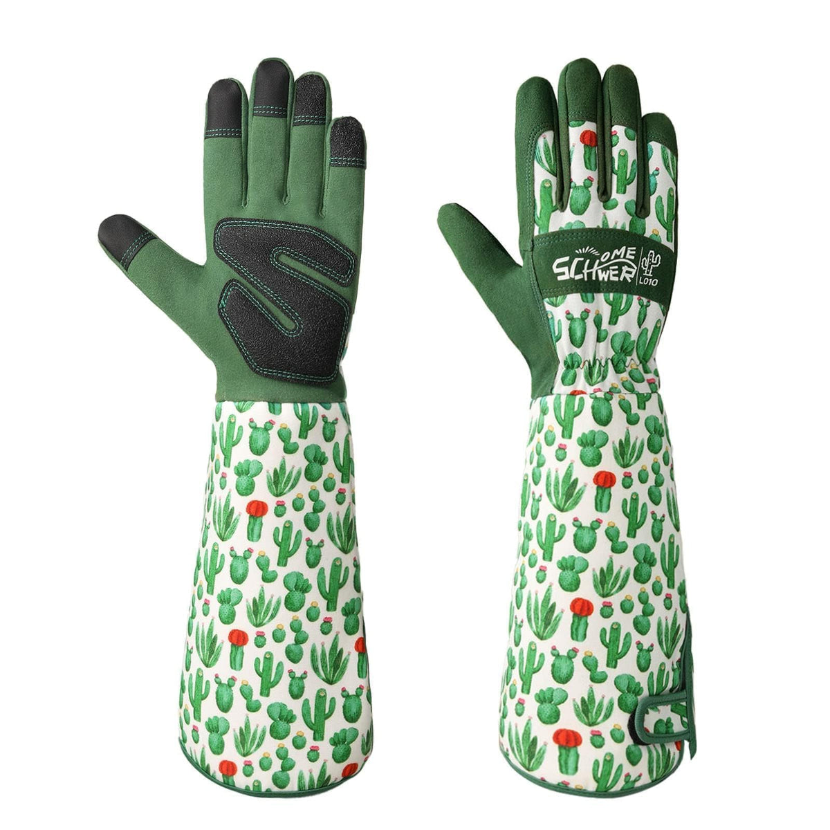 Schwer Gardening Gloves for Women, Reinforced Fingertips & Palm, L010, M