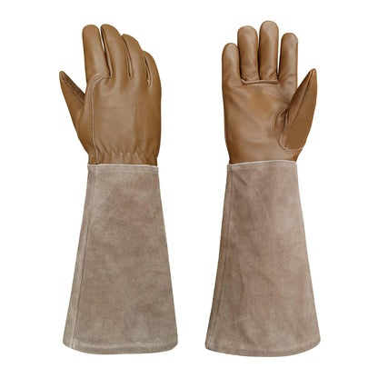 Rose Pruning Gloves with Forearm Protection, Thorn Resistant