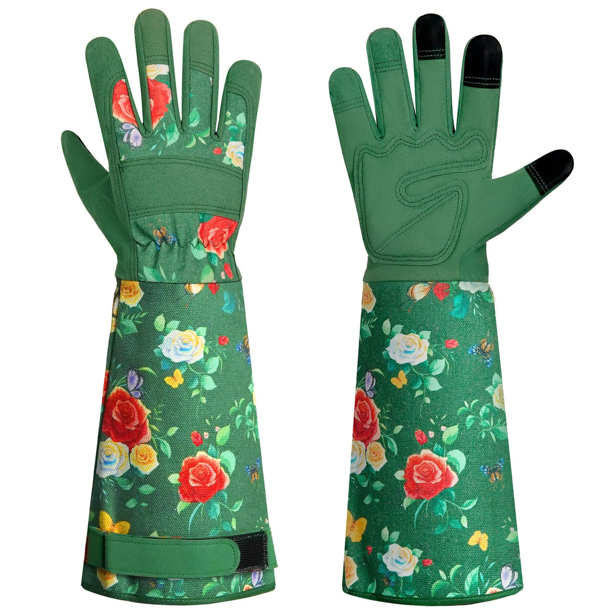 DLY Garden Gloves for Women,Gardening Gloves,Gardening Gift for Lady,Blue,M