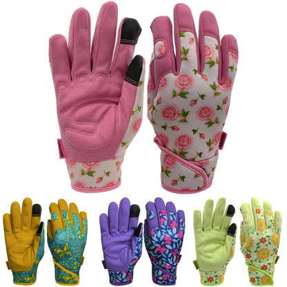 Cute Pattern Gardening Gloves,Thornproof Garden Glove,Gardener Gift