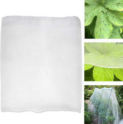 8Ft x 12Ft Garden Netting, Fine Mesh Insect Netting for Plant Protection