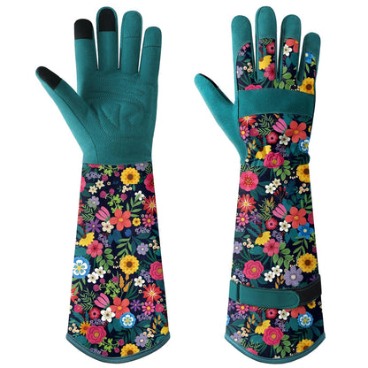 Gardening Gloves for Women, Long Garden Gloves with Grip, Thorn-Proof, Gift