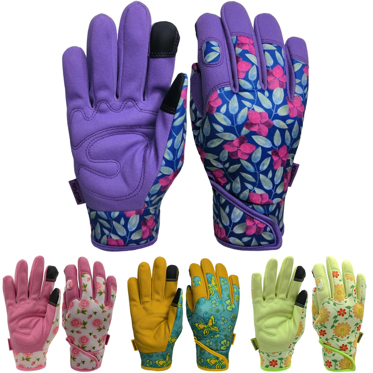Cute Pattern Gardening Gloves,Thornproof Garden Glove,Gardener Gift