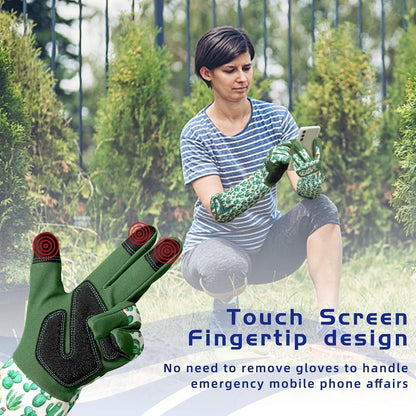 Schwer Gardening Gloves for Women, Reinforced Fingertips & Palm, L010, M
