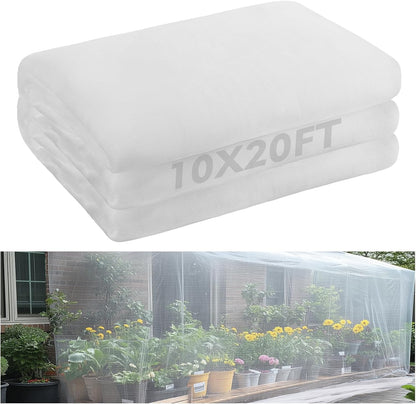 Alphatool 10x20ft Large Garden Netting, Ultra Fine Mesh Plant Covers