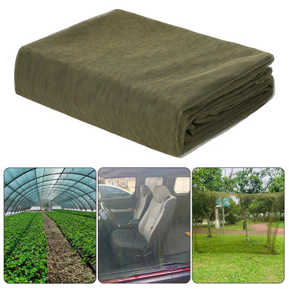 39 x 10 Ft Mosquito Netting for Garden Patio, Breathable Mesh Net for Bird and Insect Protection, Plant Cover for Vegetables, Fruits and Flowers, 3x12m Black