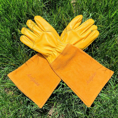 Acdyion Long Thorn Proof Gardening Gloves for Men & Women, Rose Pruning
