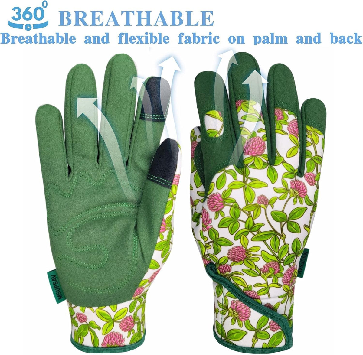 Cute Pattern Gardening Gloves,Thornproof Garden Glove,Gardener Gift