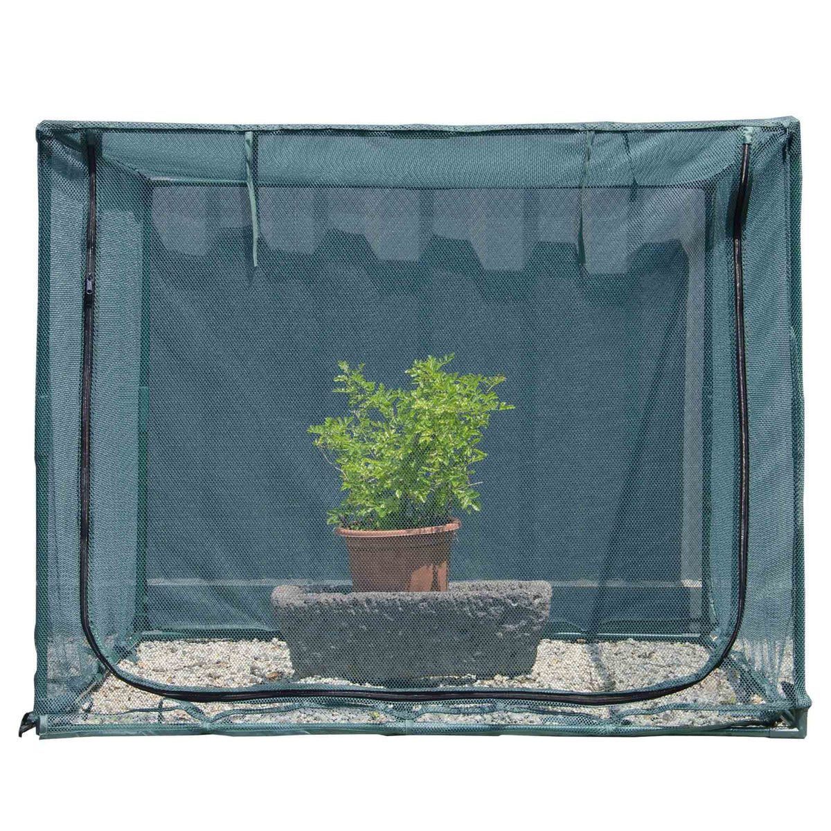 Large Tunnel 8.2'x4' Plant Netting Cover 4FT Tall Crop Cage Netting Pest Guard Cover for Vegetables Fruits Durable Gardening Net for Plant and Animal