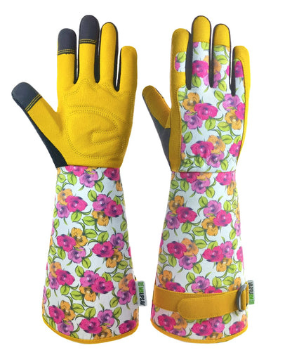 Thornproof Rose&Cactus Gardening Gloves,Gauntlet Garden Glove,Gifts