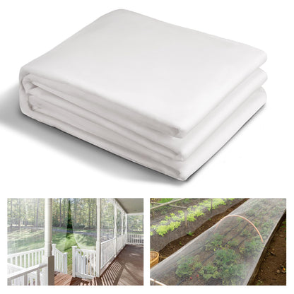 10x20ft Strong PP Nanocomposite Mosquito Net Garden Netting, Black