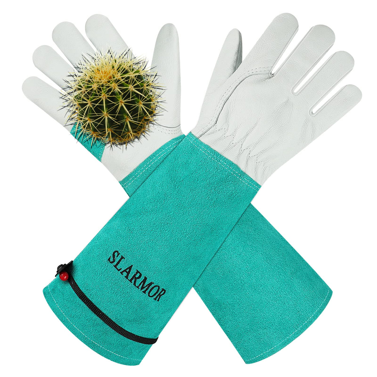 Gardening Gloves for Women Men, Long Thorn Proof Rose Pruning Glove