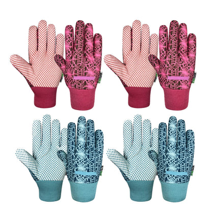 Cute Pattern Gardening Gloves,Thornproof Garden Glove,Gardener Gift