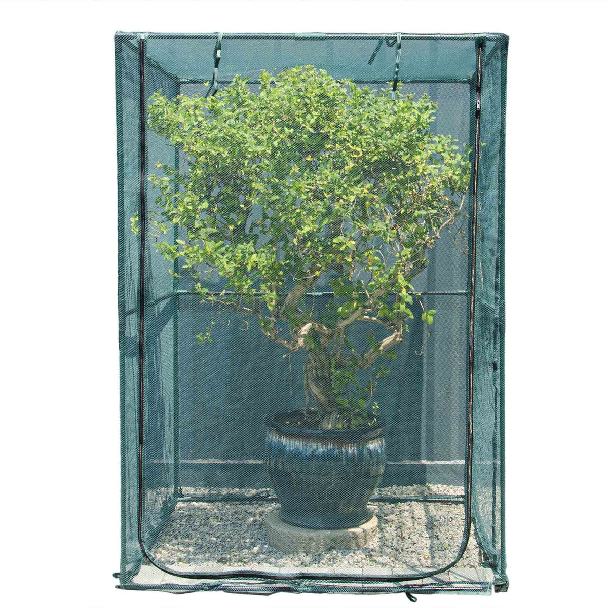 Large Tunnel 8.2'x4' Plant Netting Cover 4FT Tall Crop Cage Netting Pest Guard Cover for Vegetables Fruits Durable Gardening Net for Plant and Animal