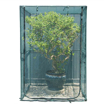 Large Tunnel 8.2'x4' Plant Netting Cover 4FT Tall Crop Cage Netting Pest Guard Cover for Vegetables Fruits Durable Gardening Net for Plant and Animal