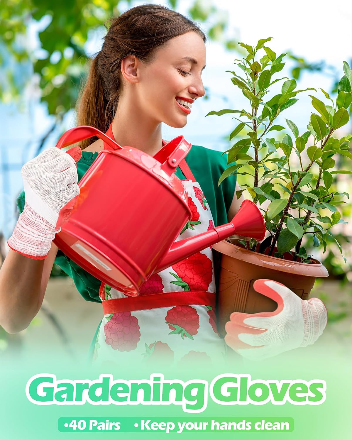 Irenare 24 Pairs Gardening Gloves Bulk for Women, Ladies' Garden Gloves