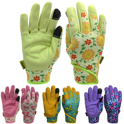 Cute Pattern Gardening Gloves,Thornproof Garden Glove,Gardener Gift